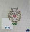 Anne Fisher Needlepoint AF43 I Love Ewe Sale